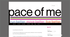 Desktop Screenshot of paceofme.com